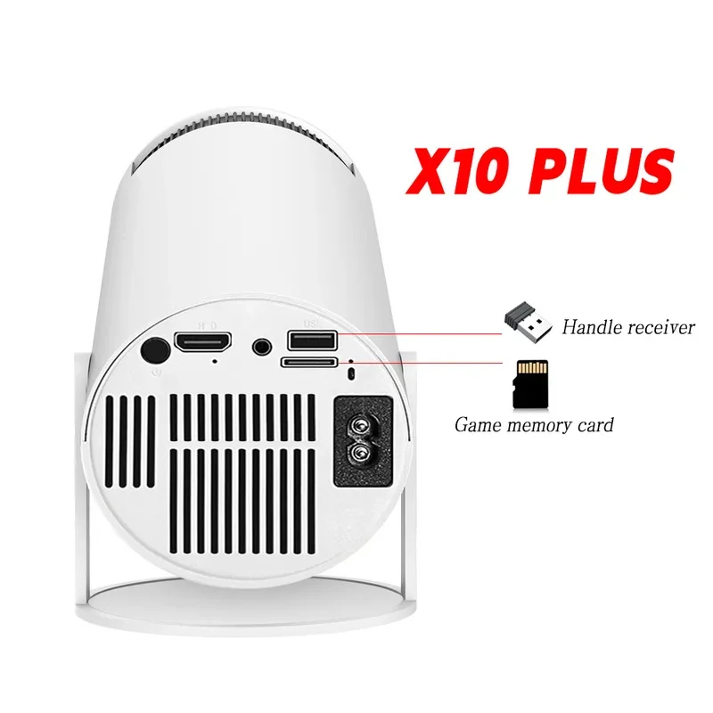 X10 Plus Retro  video game consoles Android 11 system Portable Intelligent Projector 720p H713 Lcd Projector Hd Hy300 game box