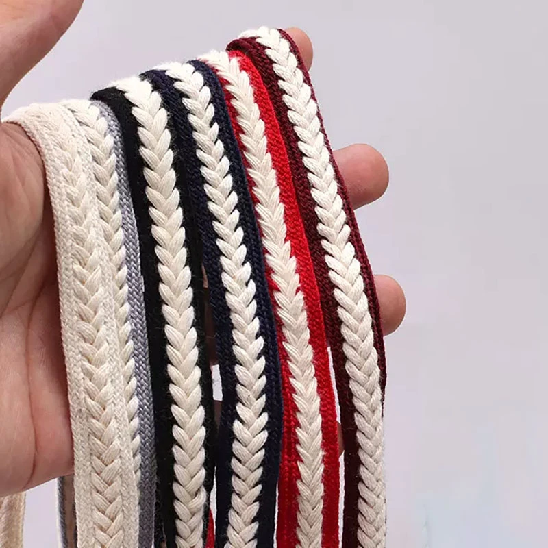 

New 12 Yards Herringbone Tape 100% Cotton Woven Ribbon Decoration Tape Jacquard Webbing Handmade Diy Accessories Width 15MM