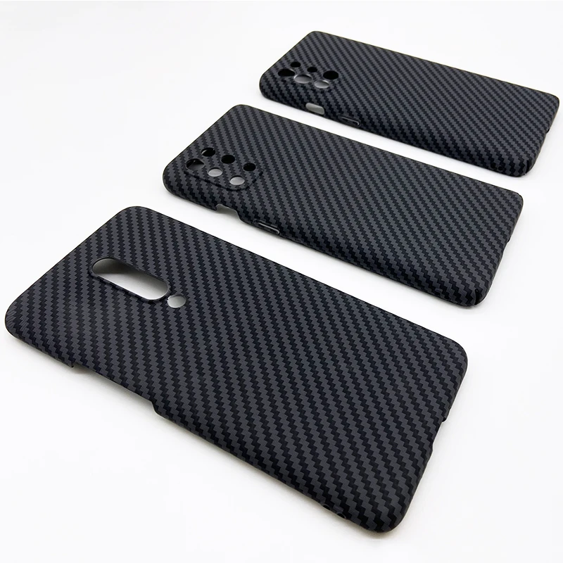 For OnePlus 11 10 9 8 7 Pro ACE 9R 9RT 10Pro 9Pro 8Pro 8T 7Pro Carbon Fiber Texture Phone Protective Cover Ultra Thin Hard Case