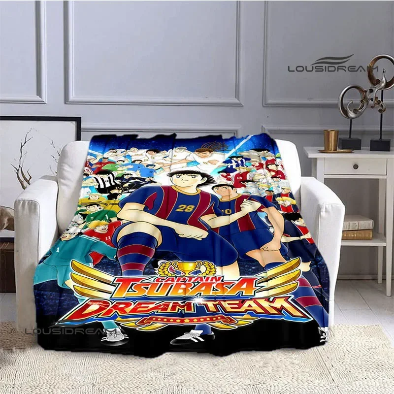 

Captain Tsubasa Cartoon blankets picnic blanket Warm Flannel blankets Soft and comfortable blanket bed linings Birthday Gift