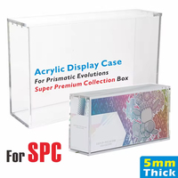 Suitable for PTCG Prismatic Evolutions SPC card protective sleeves