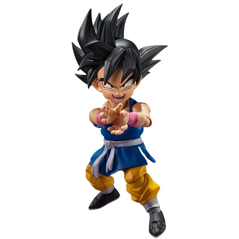 Bandai натуральная SHF Dragon Ball SON GOKU-GT- аниме фигурка Коллекционные суставы подвижная модель игрушки украшения подарок детям