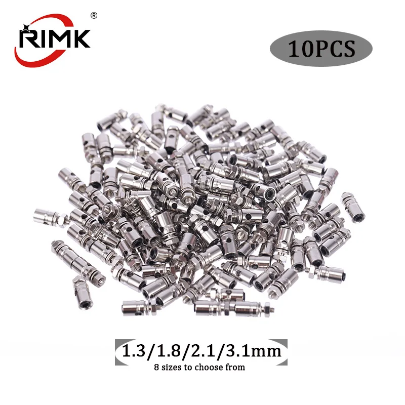 10Pcs RC Airplane Boat Pushrod Linkage Stopper Servo Connectors Adjustable Diameter 3.1mm/2.1mm/1.8mm/1.3mm Helicopter Rc Boat