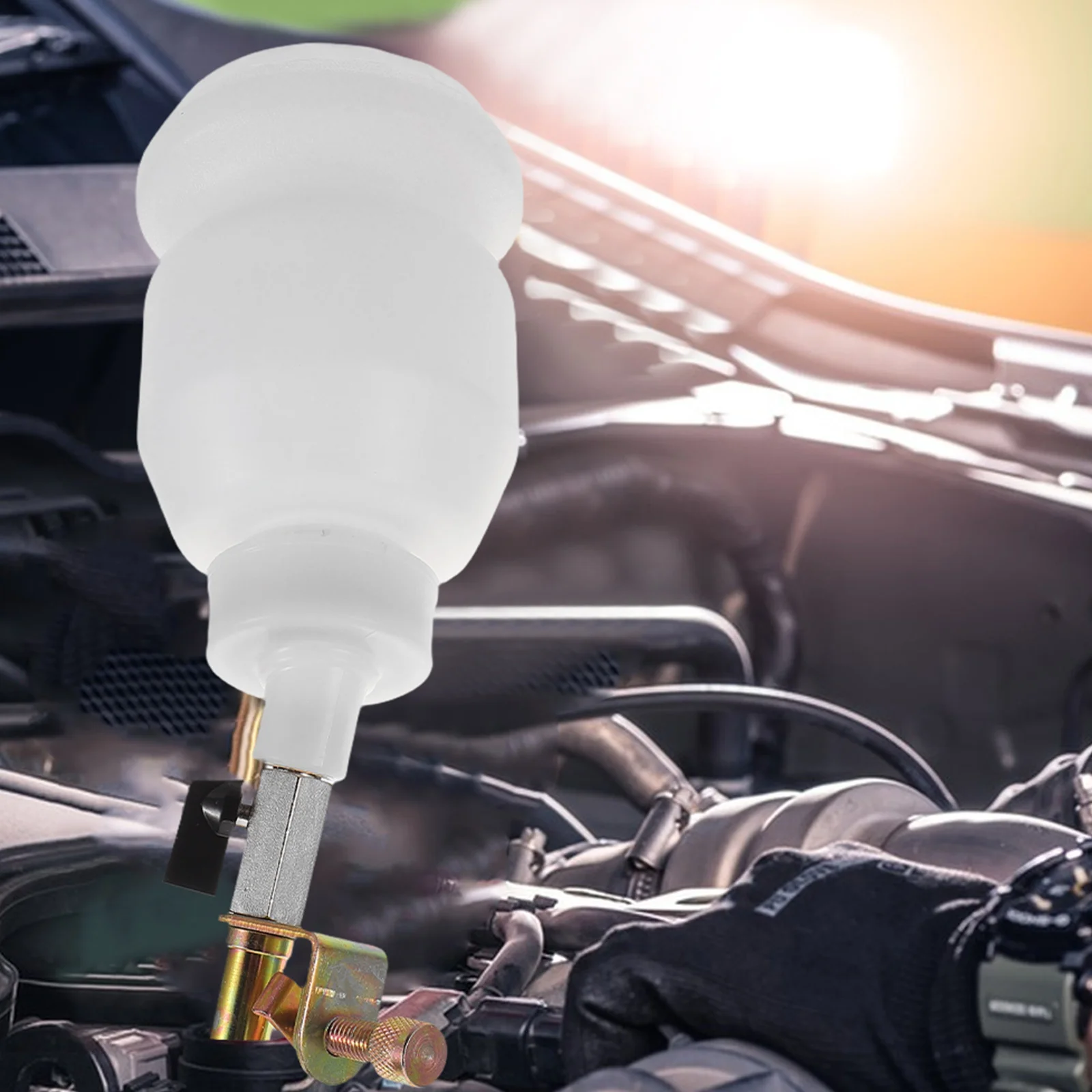 

Brake Oil Changing Machine 1L Thickened Metal Oil Can Quick Leakproof Brake Fluid Refill Tool for Auto Maintenance