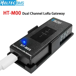 HT-M00 Dual Channel LoRa Gateway LoRaWAN/ESP32+SX1276 2 Channel Mini LoRa Gateway