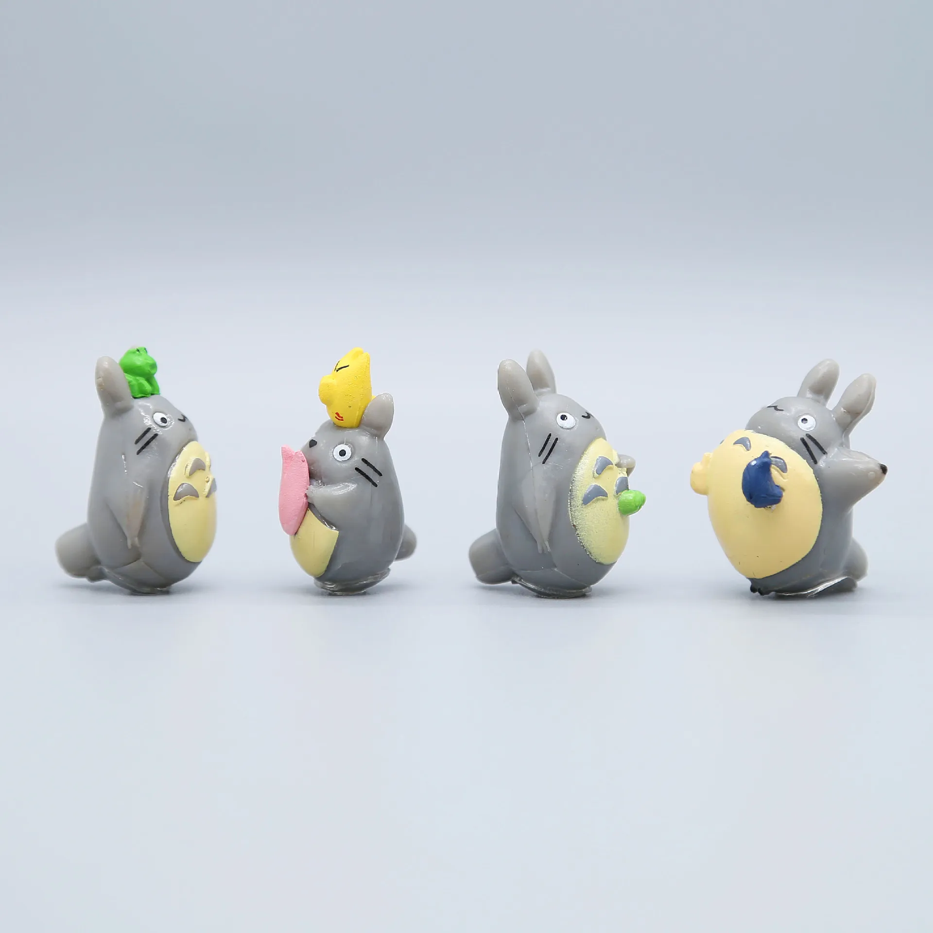 1-12 stücke Anime Miyazaki Hayao Serie Totoro Figur Mini Statue Niedlichen Spielzeug Zimmer Ornamente Pvc Figuren Spielzeug Kind geschenke Sammlerstücke – Detail 19