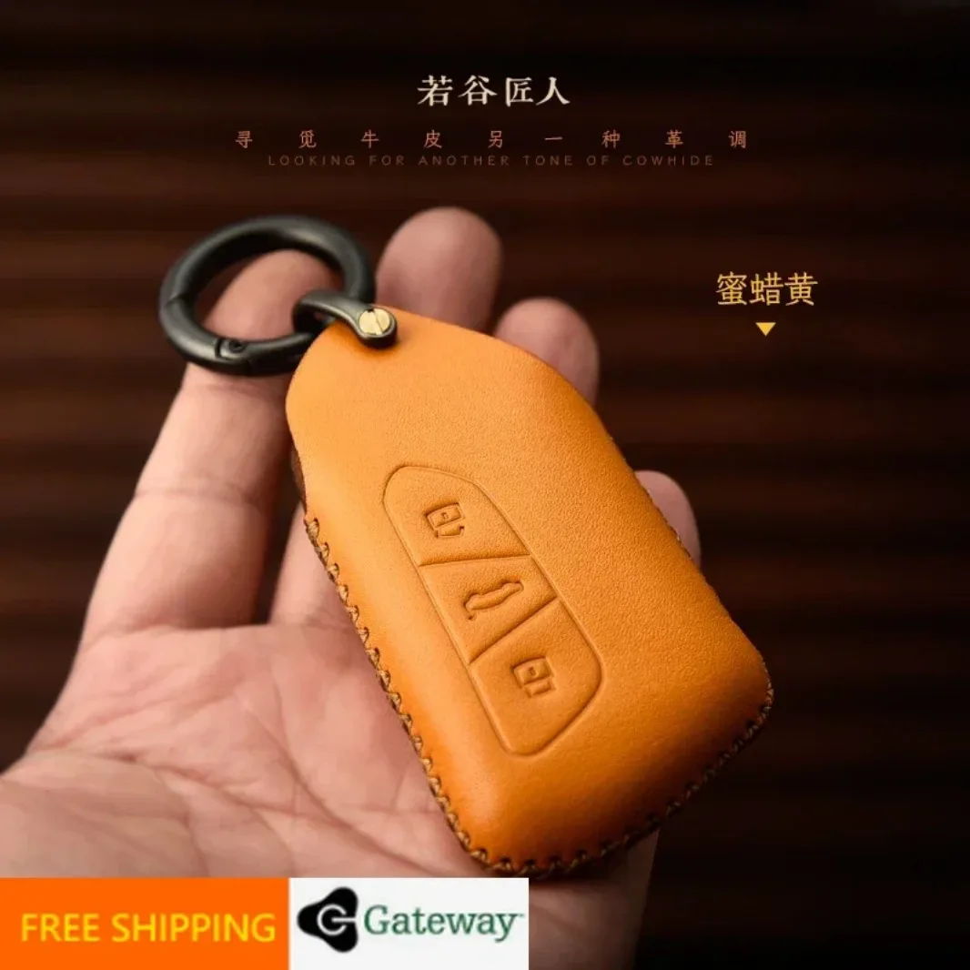 

Brand new For Volkswagen Id4 Id4x Id3 Id6 Golf 8 2023 Cowhide Leather Key Case for Car