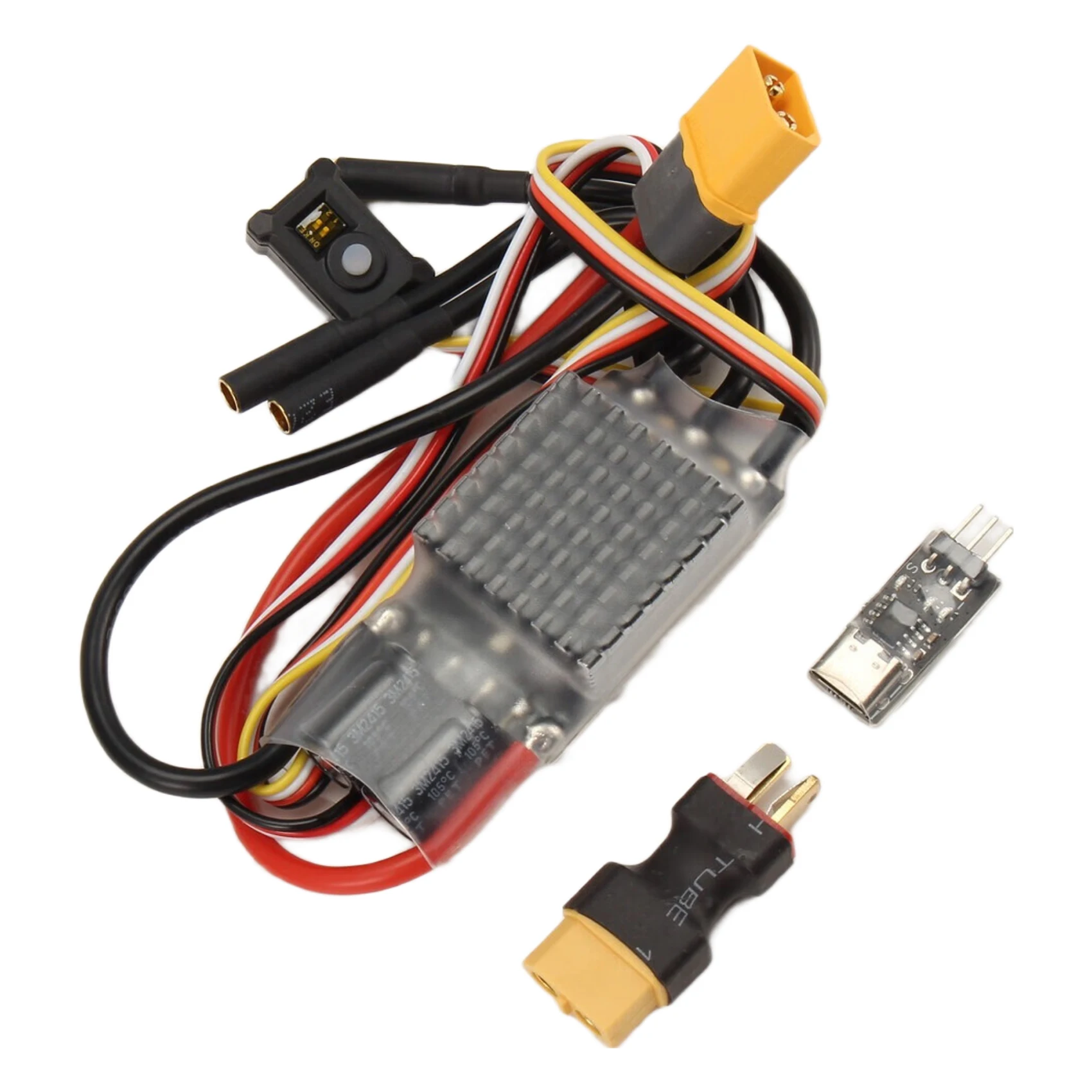 JABS-For RC AM32 80A Brushless Motor ESC Open Source External Control Box For RC Crawler Axial SCX10 Traxas TRX-4 TRX-6