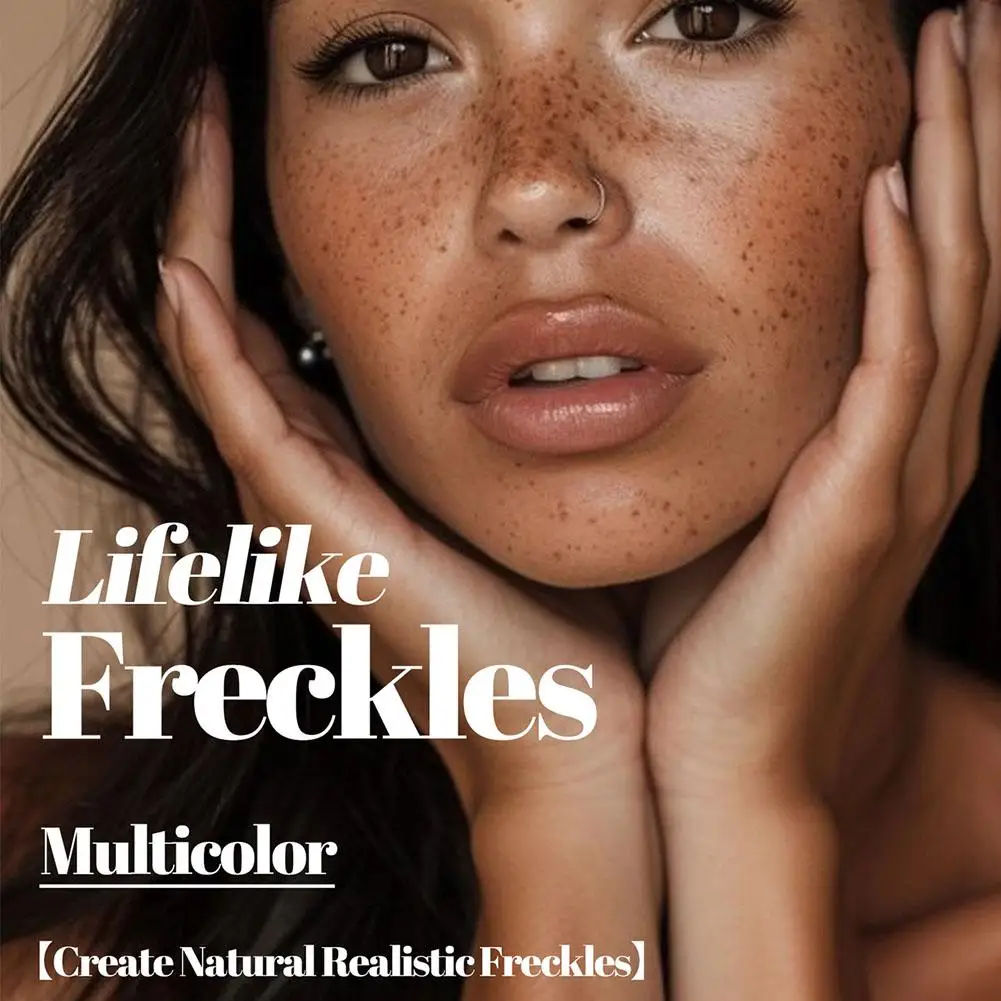 قلم مكياج النمش ناعم، طبيعي، مقاوم للماء، تصميم دائري للمكياج، أداة مكياج برأس آسيوي، أدوات مكياج النمش #6