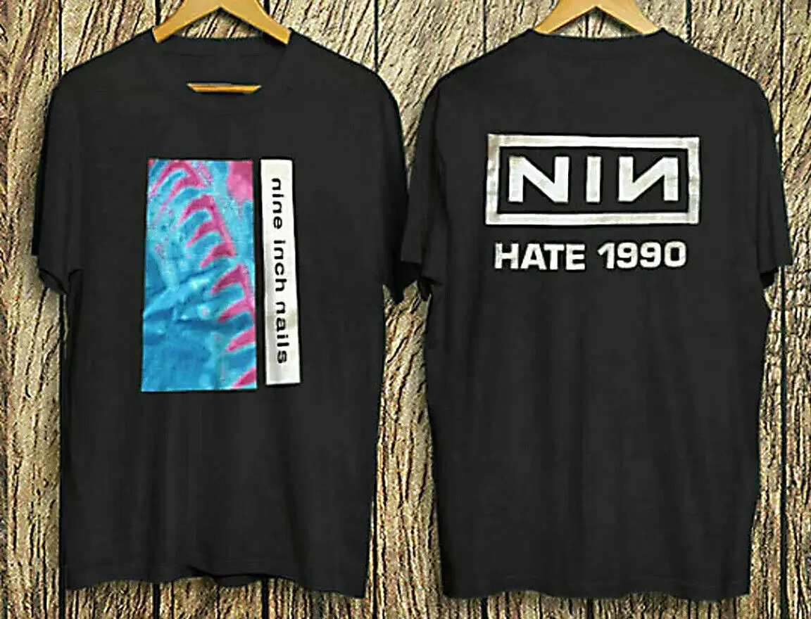 Nine-Inch Nails Hate-1990 2 Side Gift For Fan All size Shirt AH1044