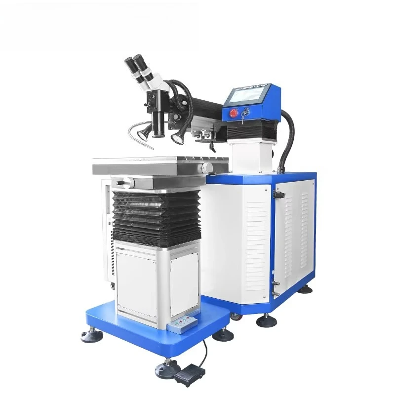 300W Pulsed Fiber Laser Welder for Aluminum & Stainless Steel Mold Repair in Food Processing Machinery
