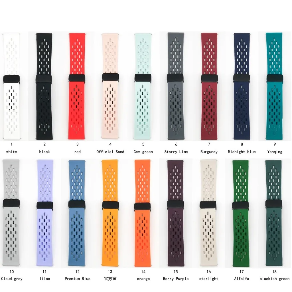 Silicone Magnetic Buckle Strap For Redmi Watch 5 Active / Watch5 lite Soft Candy Color Watch Band Sports Bracelet Loop