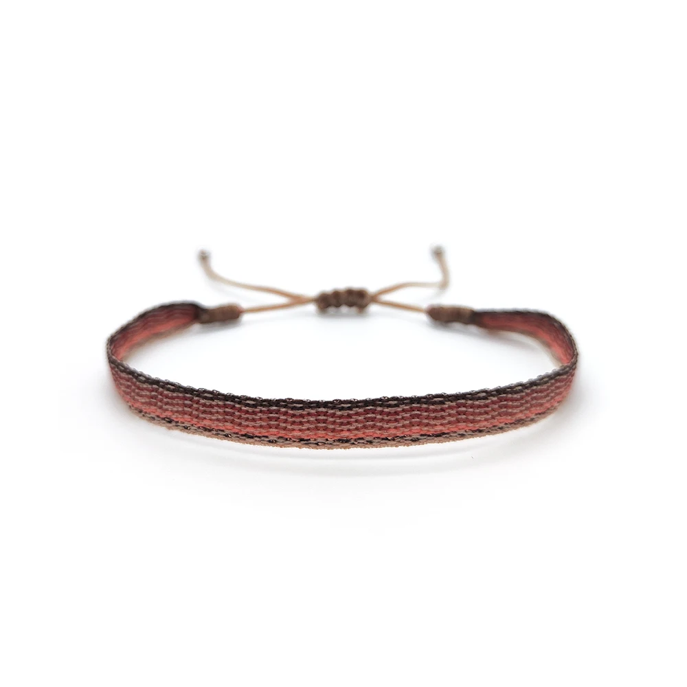 KKBEAD Kolumbien Armband Stoff Stoff Armbänder für Frauen Männer Handgewebtes geflochtenes Armband Geschenk Großhandel Boho Freundschaftsschmuck – Detail 27