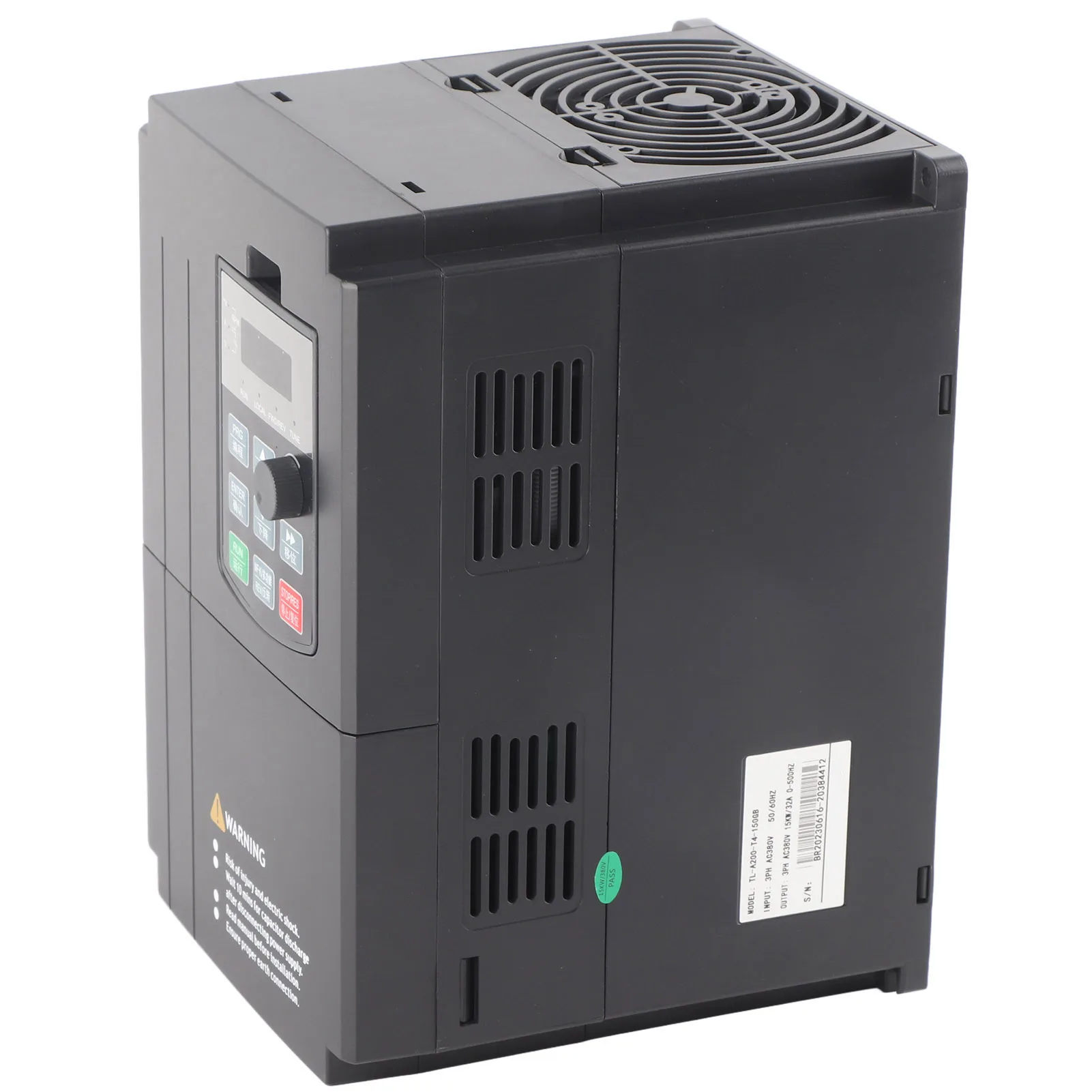 محول محرك التردد المتغير 3 مراحل وحدة تحكم عالمية 15KW VFD لمضخة المياه 380 فولت