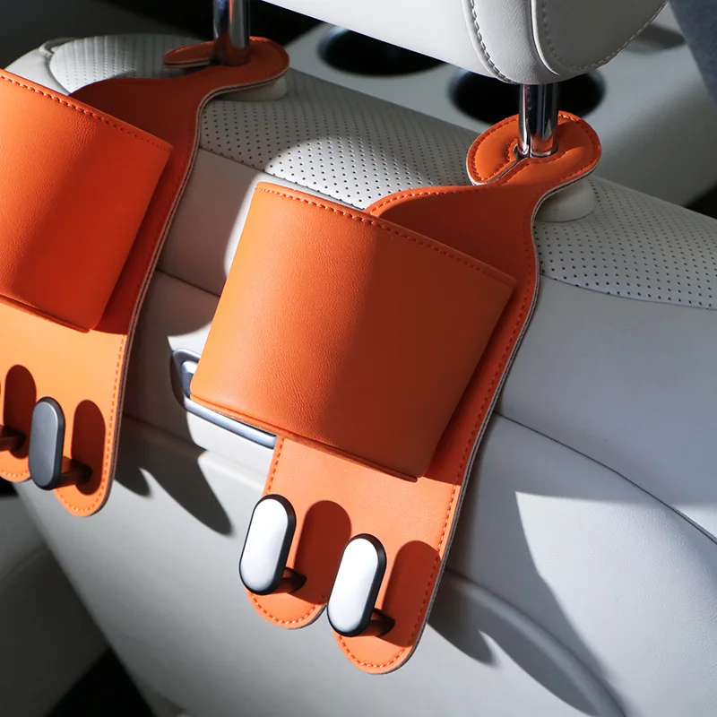

Car Backseat Hanger Multifunctional Storage Box Integrated Organizer with Cup Stand