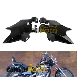 Frame Neck Cover Cowl Wire Cover Side Frame Guard For Honda Shadow VT 600 VLX 600 STEED 400 1988-2007 2006 2005 2004 2003 2002