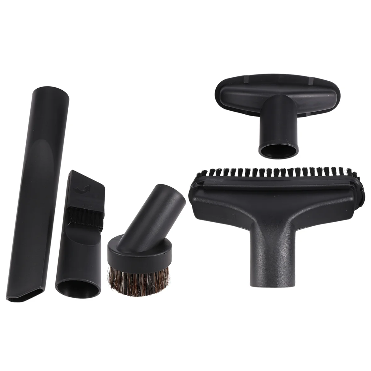 5PCS Universal Vacuum Nozzle Suction Brush Head for 32mm Vacuum Cleaner Parts Accessories Crevice Tool for Bed Sofa