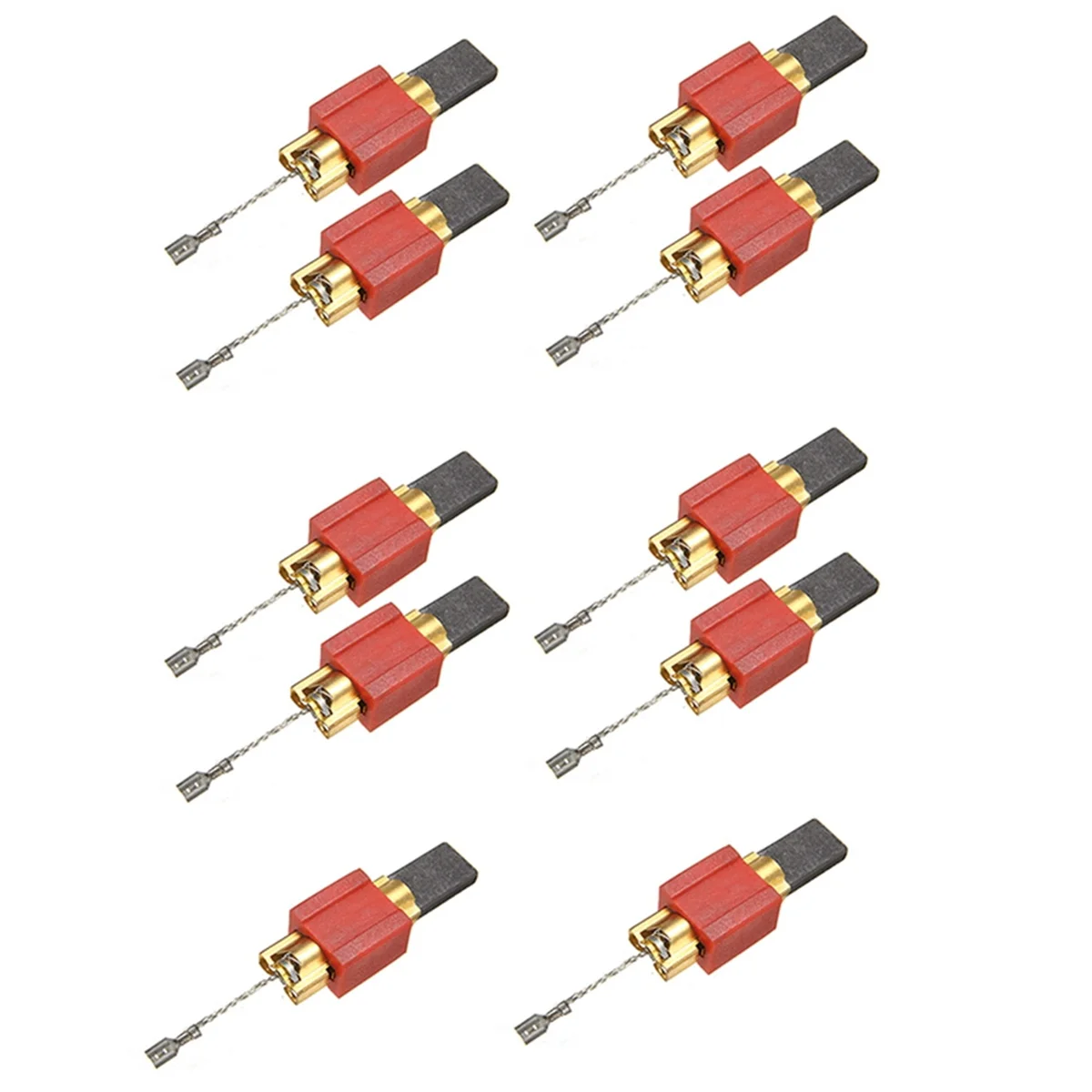 ABZJ 10 قطعة حامل فرشاة كربون للغسالة W700 W800 W900 سلسلة ل 4297413 4297414 4297410 4297411