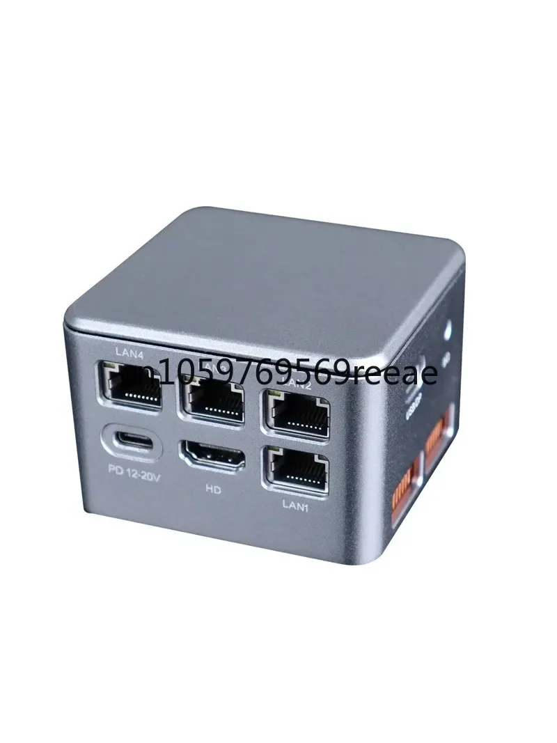 Firewall Vpn Desktop Mini Pc 4 Lan 2usb Cpu Alder Lake N95/N300/N100 Gateway Router Mini Computer