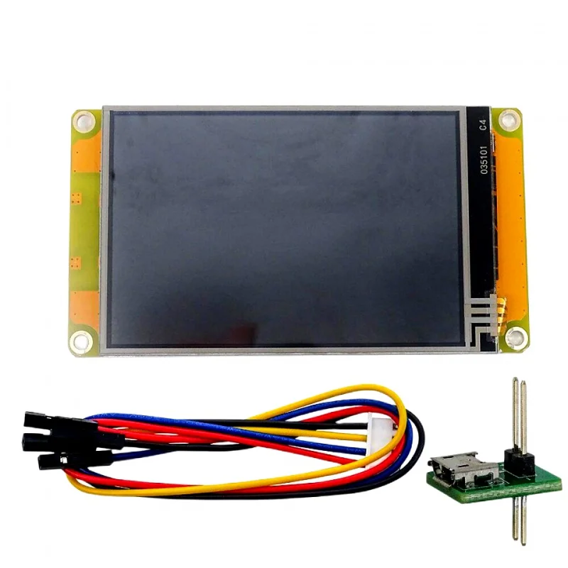 Imagem -02 - Tela de Toque Resistiva de Conexão Smart Hmi Módulos Tft Lcd Nx4832f035 Nx3224f028 Nx3224f024 35 Polegadas 28 Polegadas 24 Polegadas