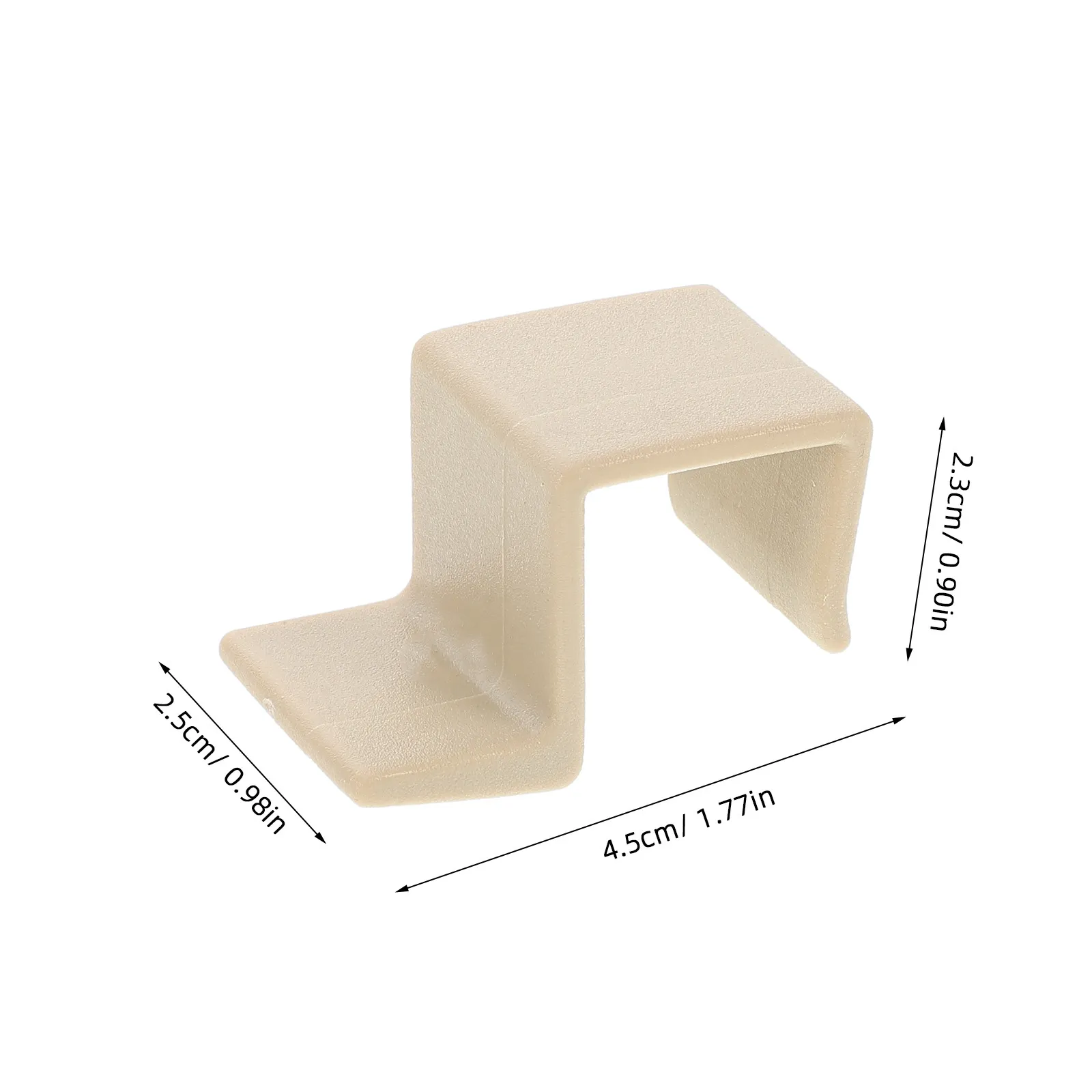 10Pcs Crib Frame Support Plastic Baby Bed Rail Buckles Bed Frame Hooks Mounting Brackets Center Support Furniture Accessories view 5