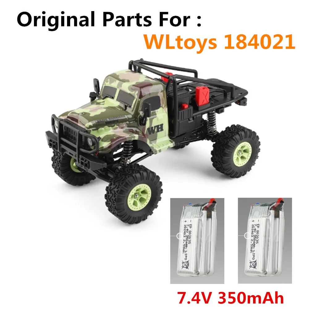 WLtoys 184021 Original Parts Battery  7.4v 350mAh WLtoys 184021 Accessories 184021 Battery