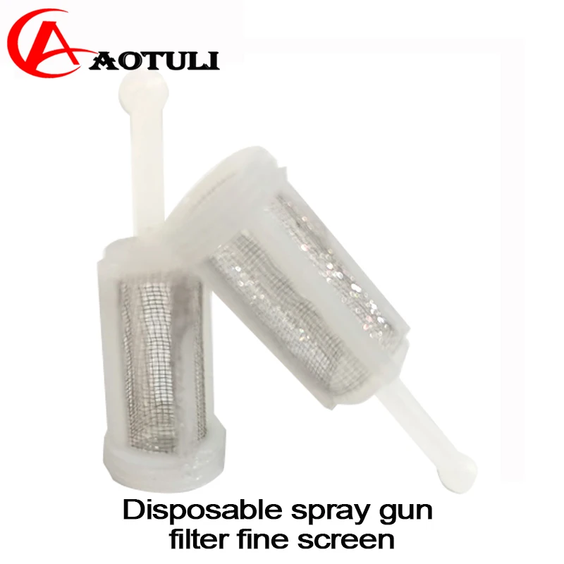 Universal Spray-Gun Filters Fine Mesh Disposable Gravity Feed Spray-Gun Paint Strainer Car paint spray tool 120 Grit