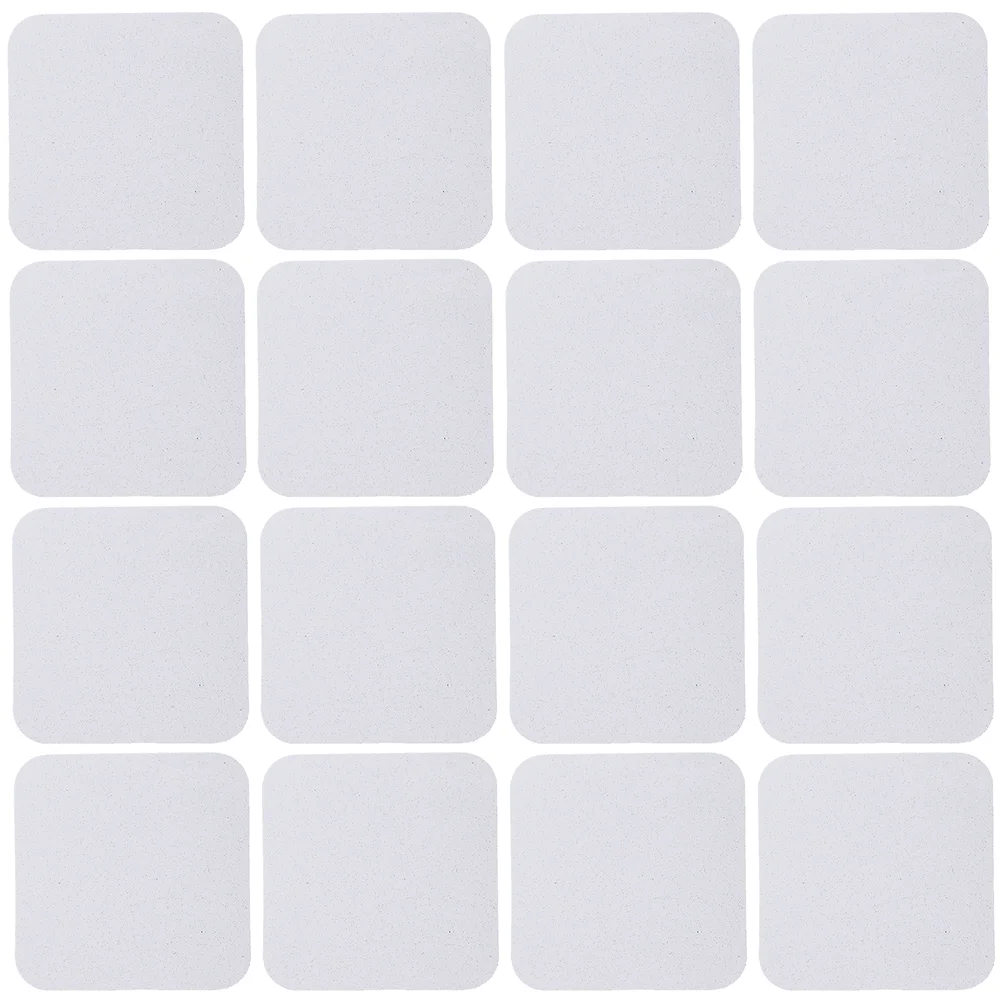 10 Pcs Magnets Heat Transfer Material Refrigerator Sublimation Blank Magnetic Sticker Printable Fridge DIY White