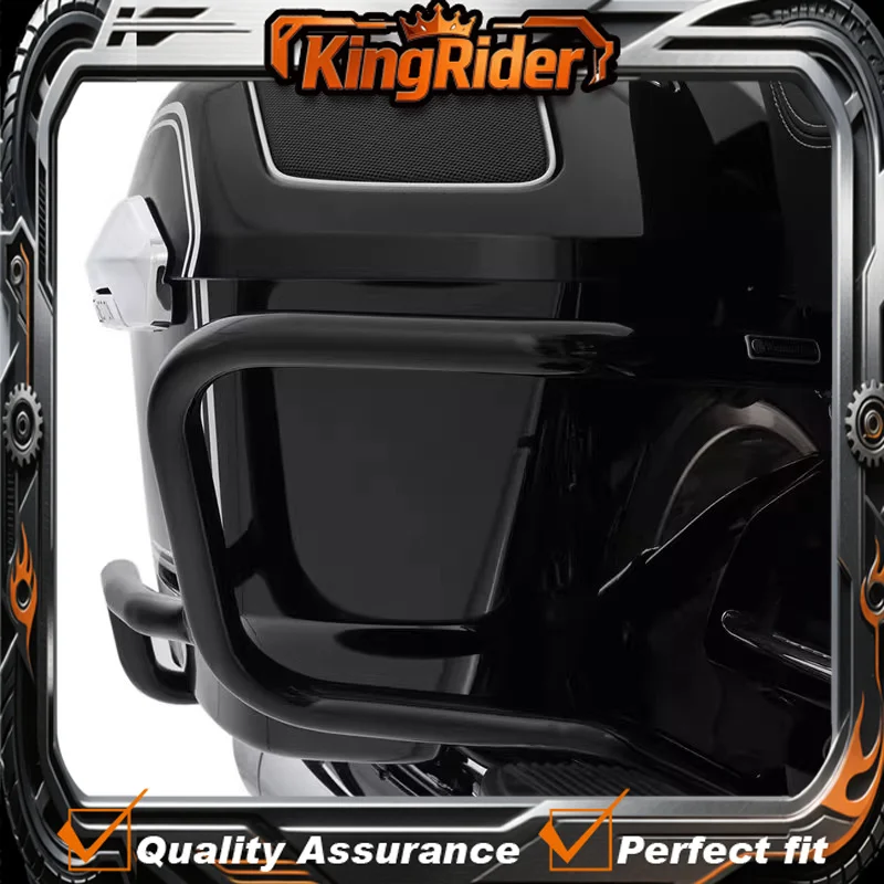 Fit For BMW R18 Classic R18 Transcontinental R18B R18TC 2020-2024 Motorcycle Rear Engine Guard Crash Bar Saddlebag Rails Bumper