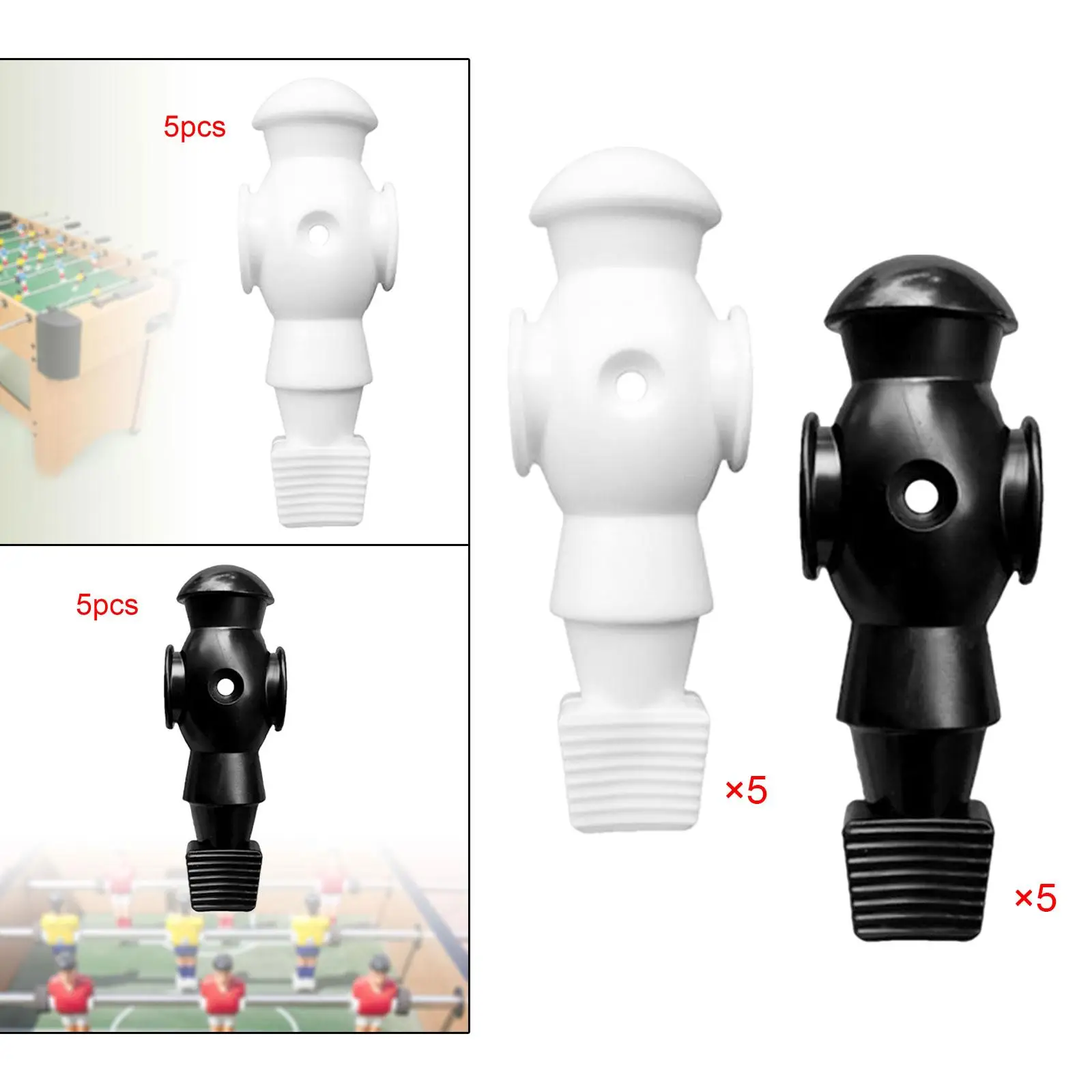 フーズボールテーブルの交換用プレーヤー、サッカーマシンアクセサリー用のサッカー選手
