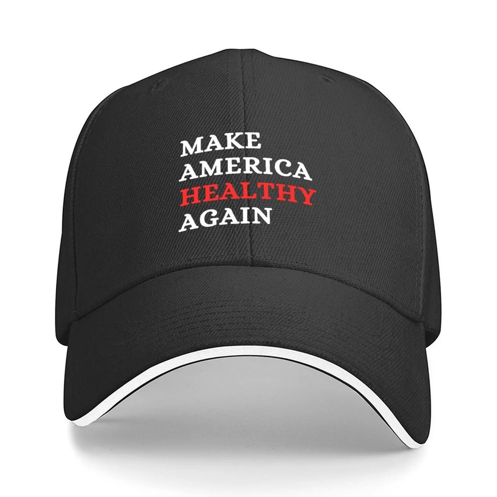 

Make America Healthy Again Baseball Cap Sports Cap Golf Cap Visor Snapback Women's Hats Men's