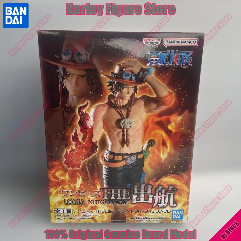 

Оригинальная фигурка Banpresto One Piece THE Departure LOGIA Portgas D. Ace, 19 см, из ПВХ, аниме-фигурка, игрушка, подарок для фанатов, в наличии