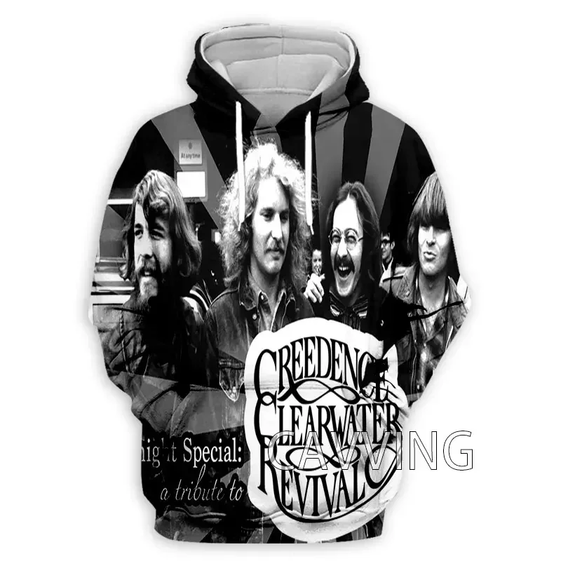 

Creedence Clearwater Revival 3D Print Clothes Streetwear Men Hoodies Sweatshirt Fashion Zip Hooded Long Sleeve Pullover Tops H04