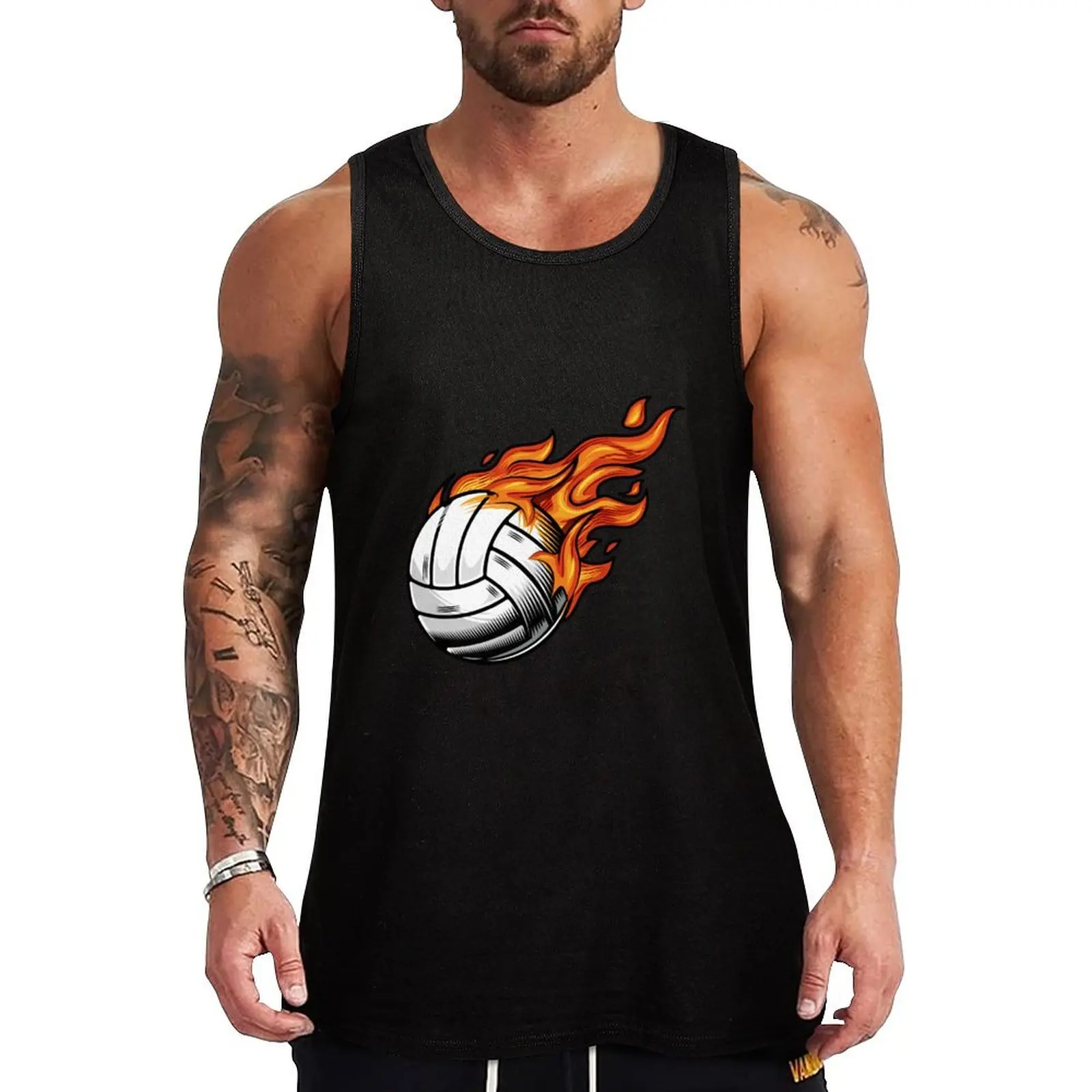 

volleyball Tank Top sports clothes for men fitness Sports clothing sleeveless gym shirts male