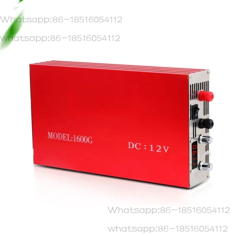 

1600G 12V 1800W преобразователь мощности с ЧПУ, инвертор, использующий импортированный из Тайваня большой трубчатый усилительный трансформатор