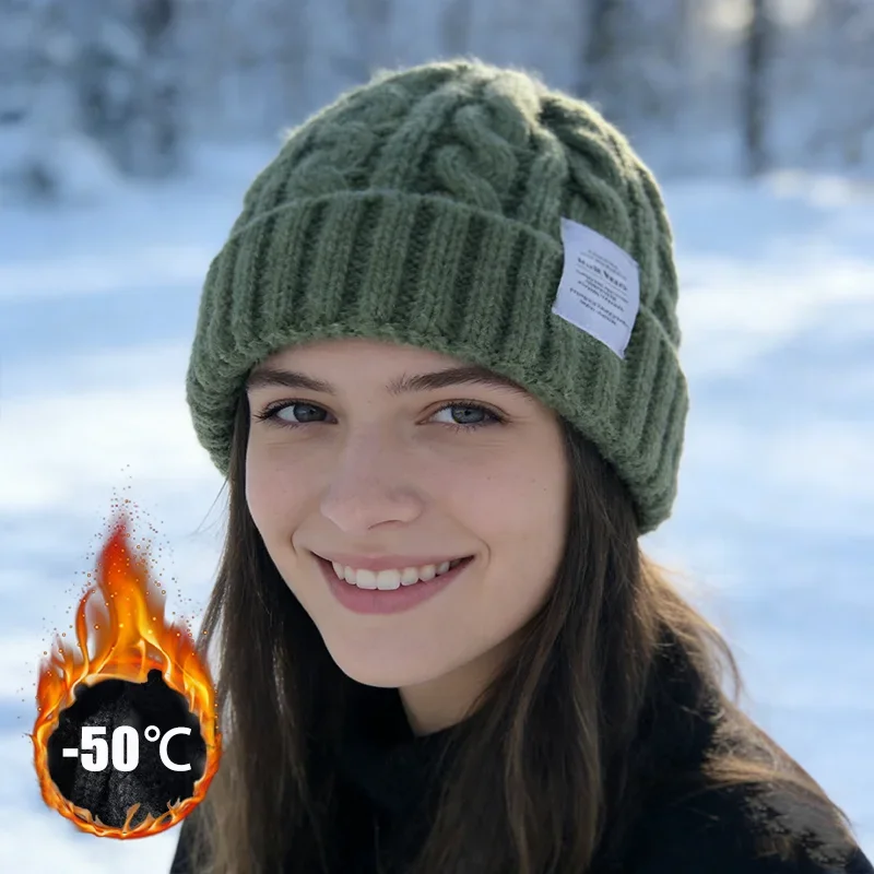 Candy Color Winter Hats for Women Men Knitted Beanie Solid Color Hat Autumn Woolen Sports Cap Outdoor Warm Unisex