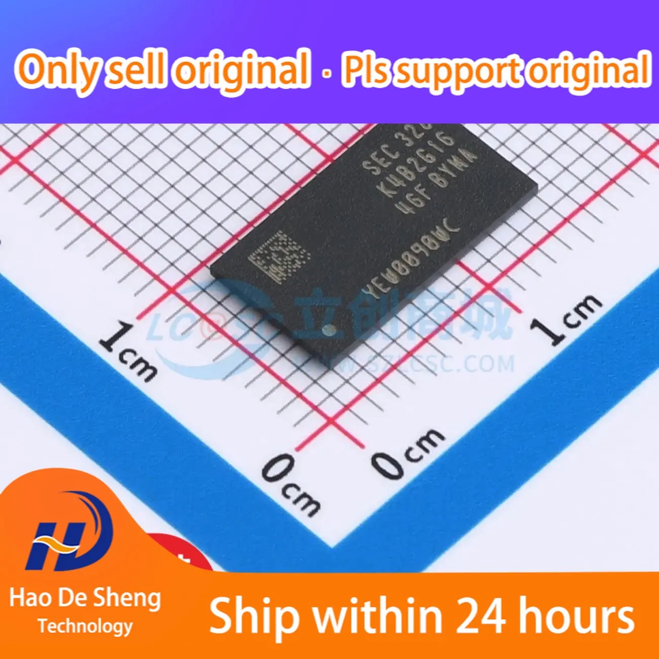 10-pz-lotto-k4b2g1646f-byma-fbga-96-nuovo-originale-in-magazzino