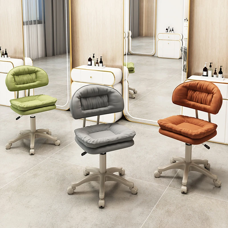 

Wheel Stool Tabouret Salon Chairs Living Room Hair Hairdressing Complete Furniture Lounge Beauty Lashista Aesthetic Hydraulic