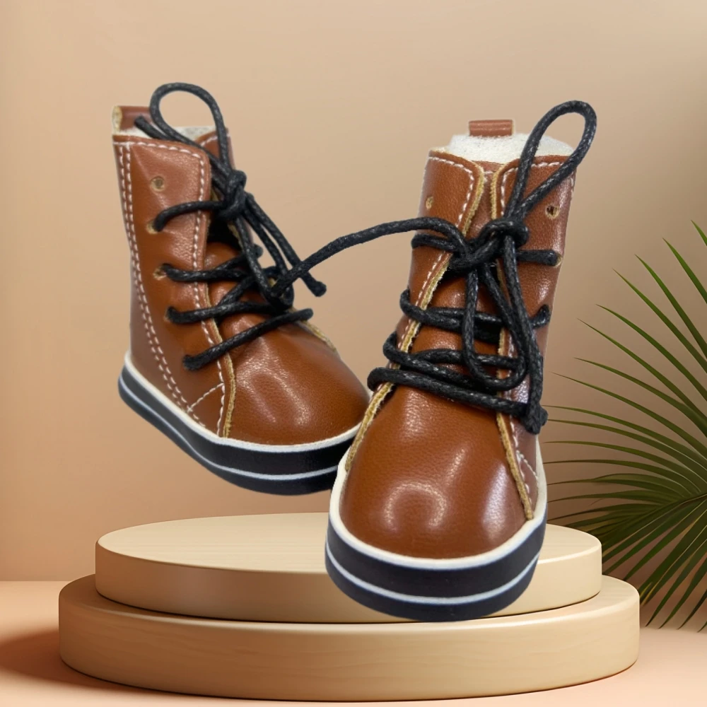 Tilda-Zapatillas de lona de 6cm para muñecas Minifee Paola Reina, zapatos florales para muñeca Corolle, calzado deportivo, accesorios para muñecas,