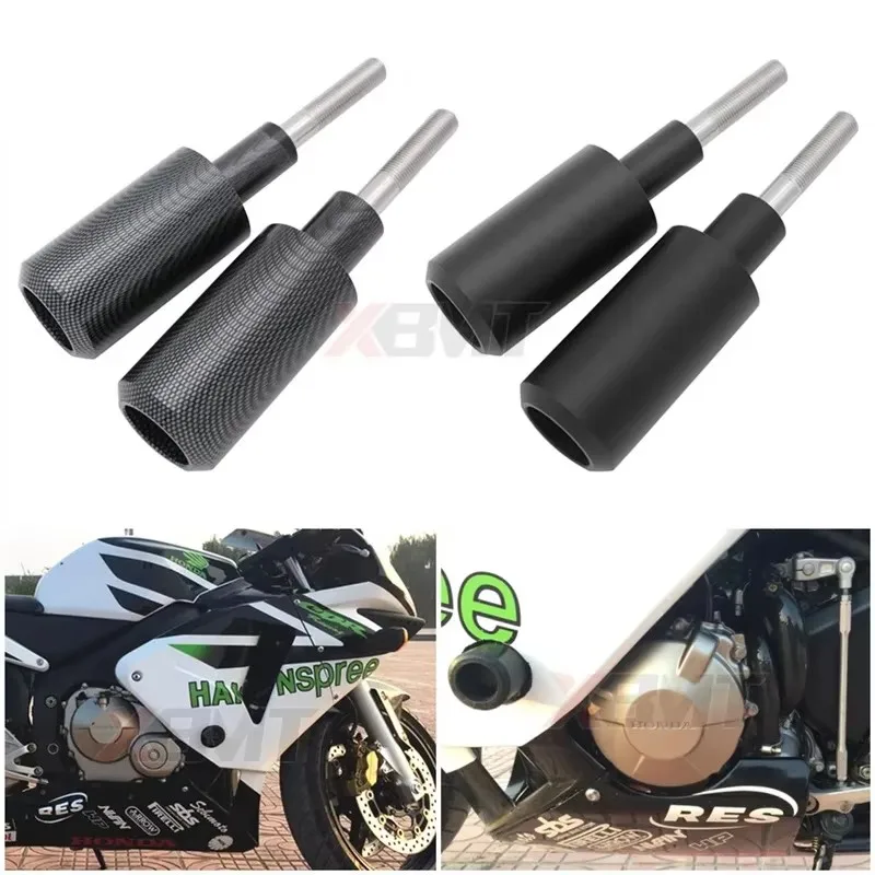 

Motorcycle Black/Carbon Frame Sliders Crash Falling Protection For Honda CBR 600RR 600 RR CBR600RR 2003 2004 2005 2006