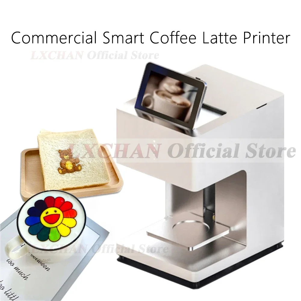 

HomeWise Automatic Latte Art Machine Coffee Latte Printer Coffee Printer Pattern Printer Food Surface Printer Caramel 110V-220V