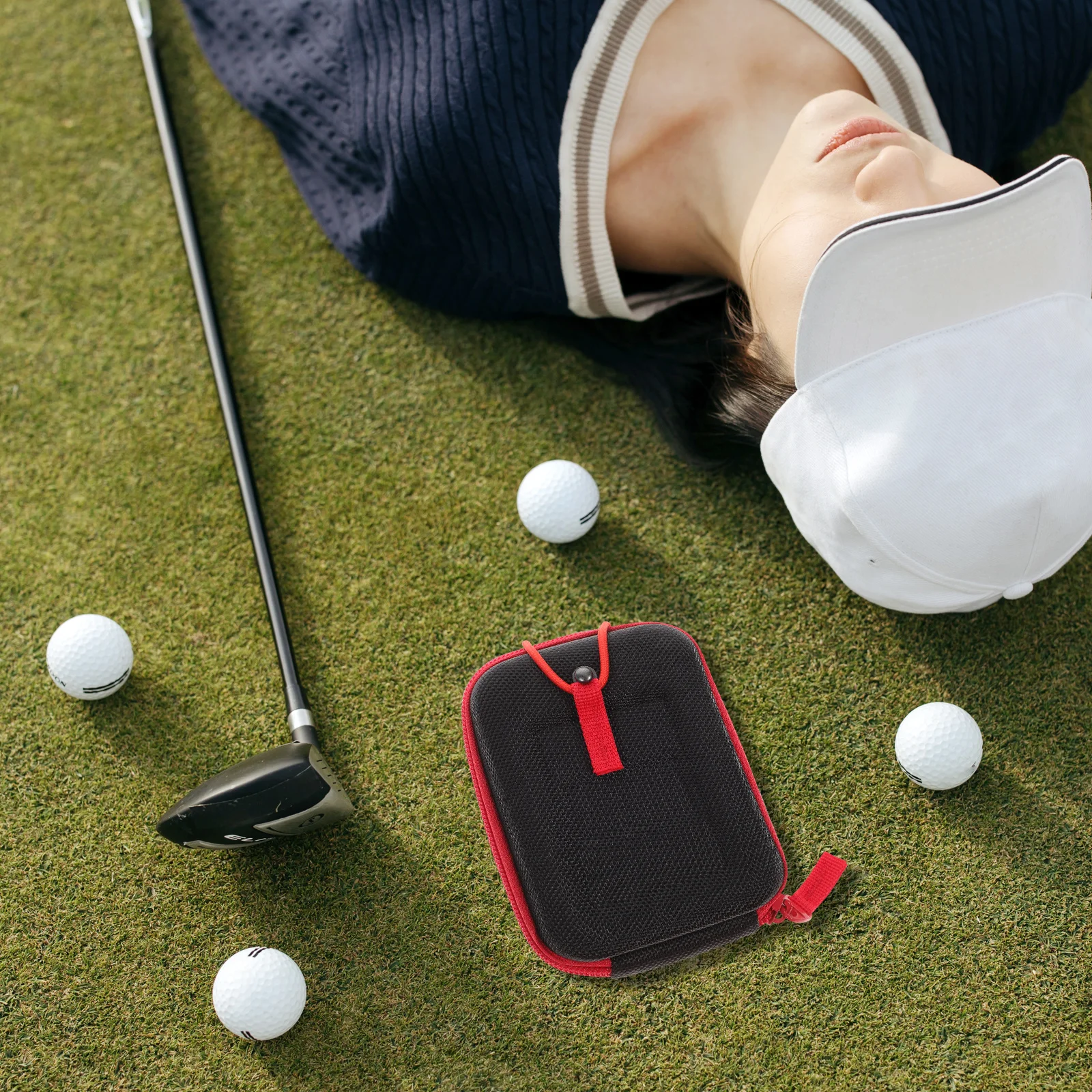 حافظة صغيرة من مكتشف نطاق إيفا مقاومة للماء وخفيفة الوزن لحماية الجولف في الهواء الطلق متعددة الوظائف محمولة #4