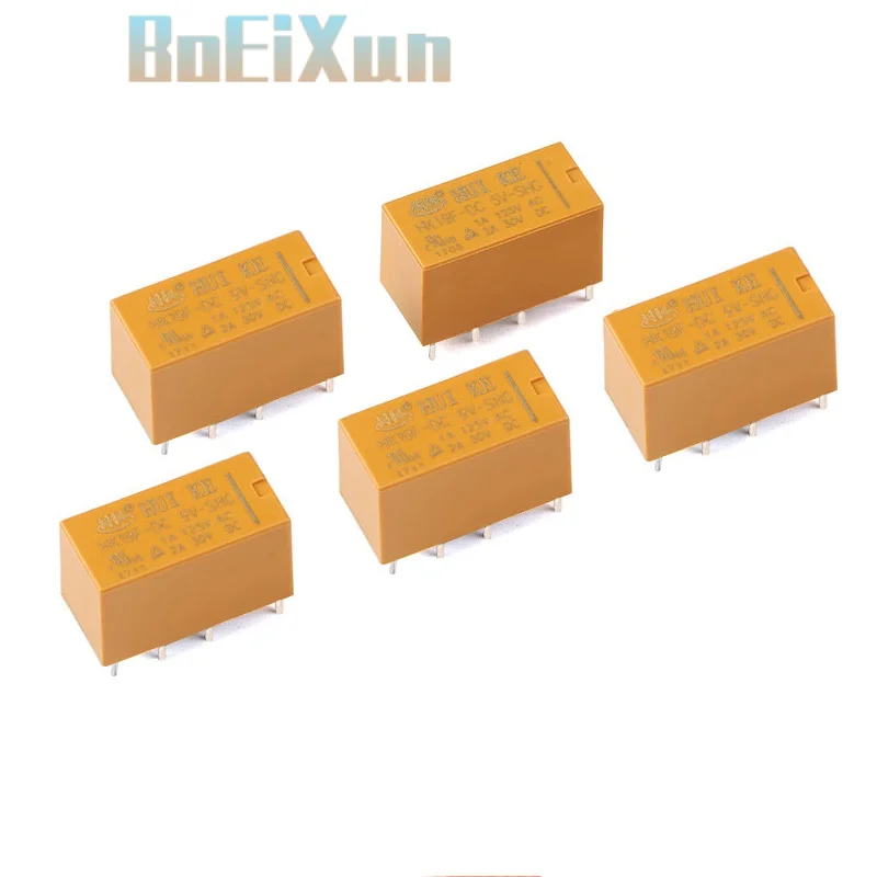 

5PCS Relay HK19F-DC3V-SHG HK19F-DC5V-SHG HK19F-DC12V-SHG HK19F-DC12V-SHG HK19F-DC24V-SHG HK19F 3V 5V 9V 12V 24V 8PIN