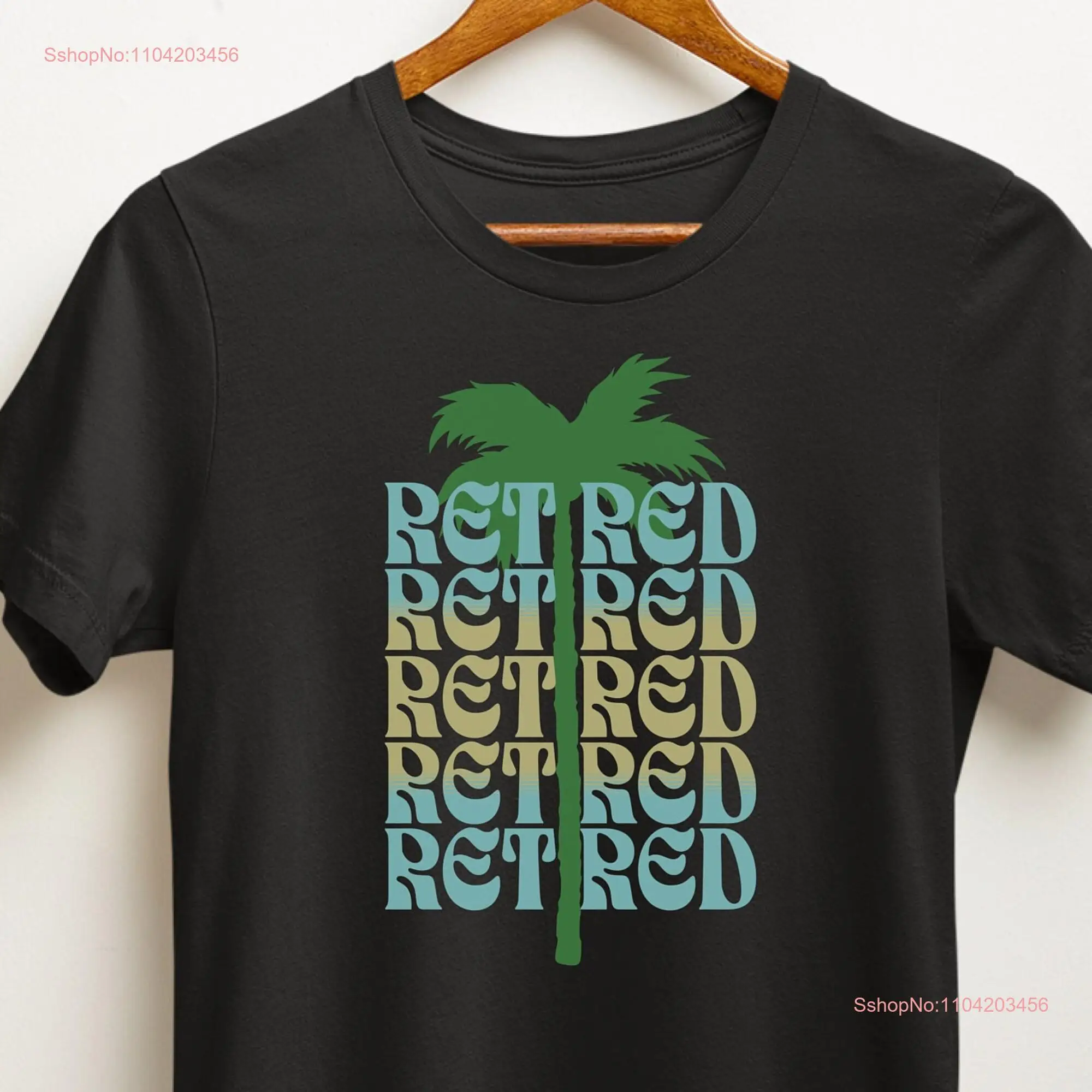 Beach Retirement Vibes T Shirt Comfy Groovy for the Retired Life by Sea Unique Parents Grandparents long or short sleeves
