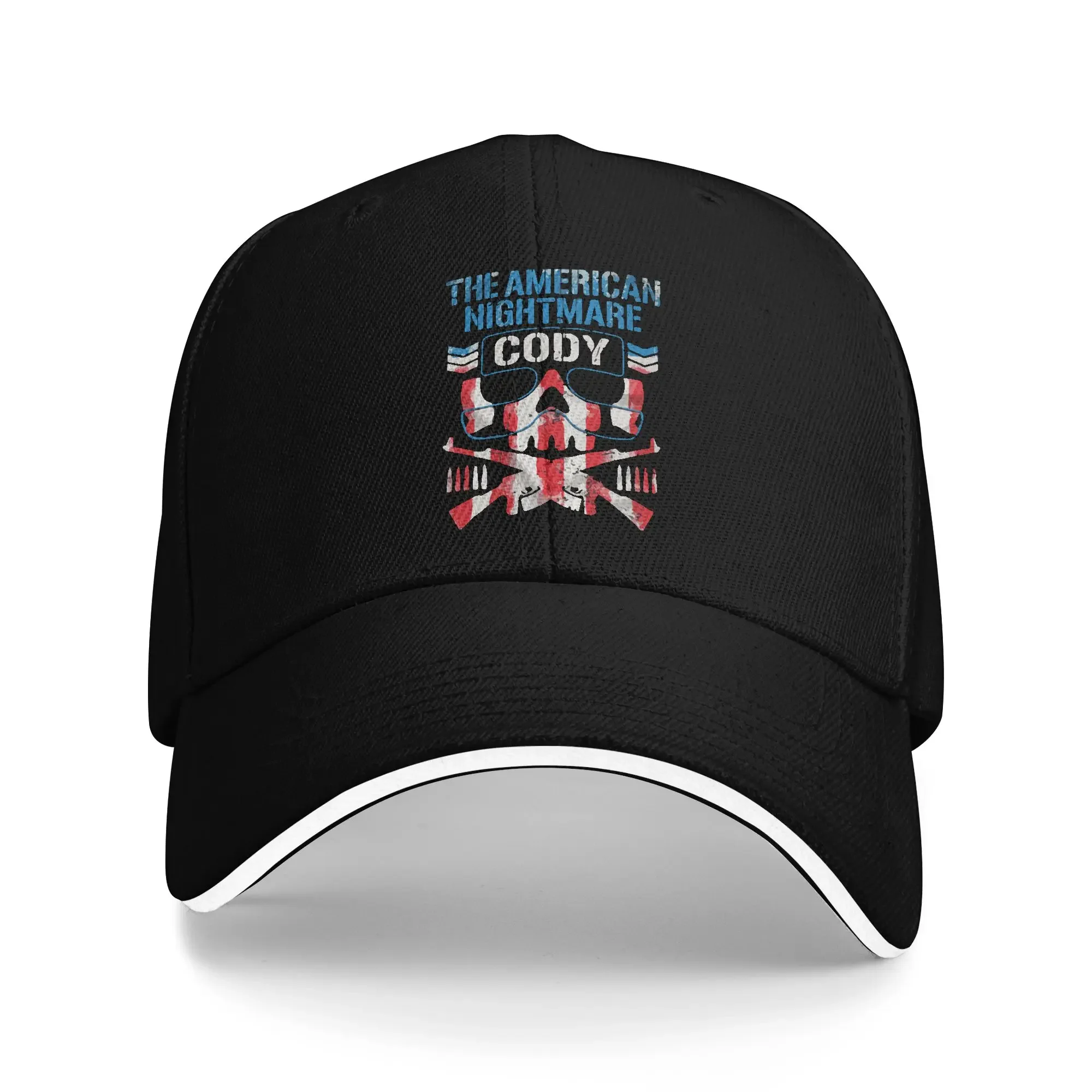 New American Nightmare Cody Rhodes Virgil Kuhic Sandwich Caps Adult Hat Trucker Cap Adjustable Polyester Baseball Caps Summer