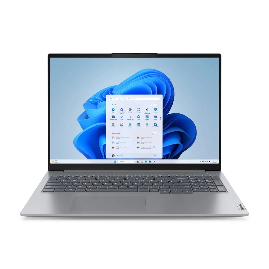 لاب توب لينوفو ثينك بوك 16 G7 Ryzen 5 7535HS 16.0 "WUXGA 300nits AG IPS 16GB DDR5 5600 SSD512 Radeon 660M Win11