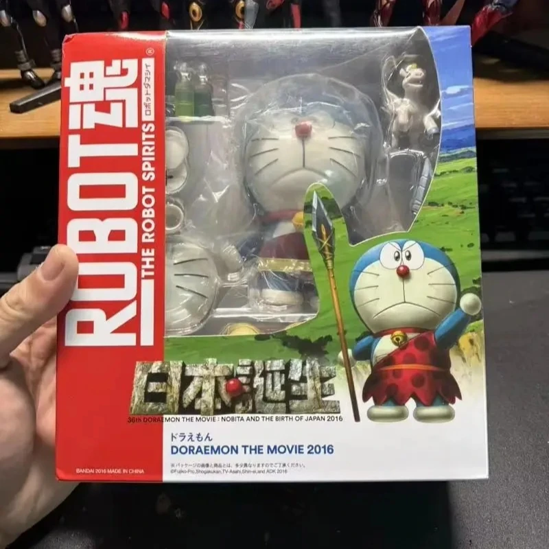 Stock Robot Spirits Doraemon Roboter-Katze Anime-Figur PVC-Statue Savage Series 2016 Sammlermodell Raumdekoration Weihnachtsgeschenk