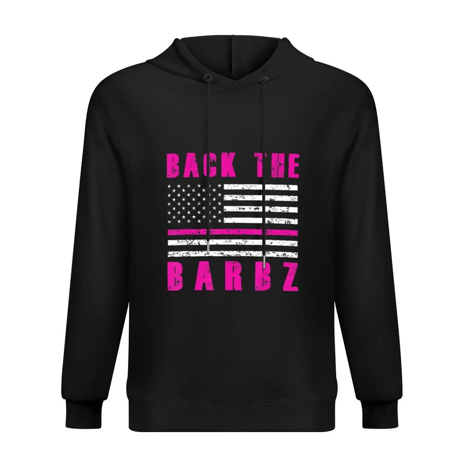

Back The Barbz Flag Love Barbs 4Th Of July Hoodie clothes for men autumn mens designer clothes men clothing hoodie man