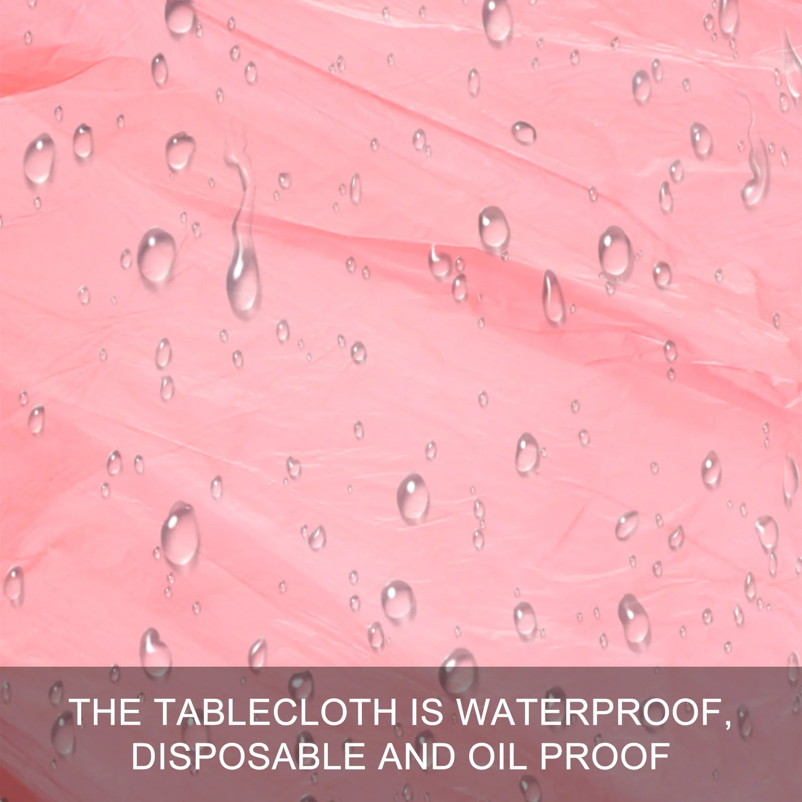 Table Cloth Water Proof Transparent Tablecloth Plastic Thin Film Cover Covers Dinner Disposable