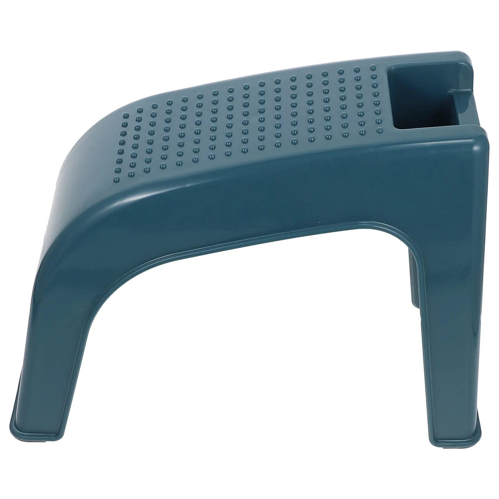 1Pcs Multifunctional Plastic Footstool for Pedicure Process with Anti-Slip Sole Massage Design Strong Load-Bearing Pedicure